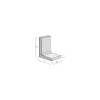 L-Stein 40x25x40x8 cm Anthrazit, mitFase ^ Lusit Sale