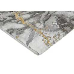 Teppich Pico 120x170cm grau-gold ^ Luxor living Outlet