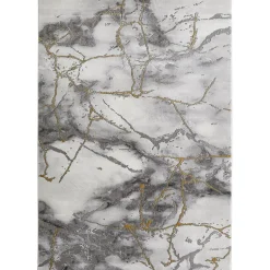 Teppich Pico 120x170cm grau-gold ^ Luxor living Outlet