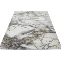Teppich Pico 120x170cm grau-gold ^ Luxor living Outlet