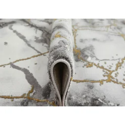 Teppich Pico 120x170cm grau-gold ^ Luxor living Outlet