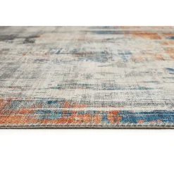 Teppich Polino 120x170 cm blau-koralle ^ Luxor living Online