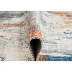Teppich Polino 120x170 cm blau-koralle ^ Luxor living Online