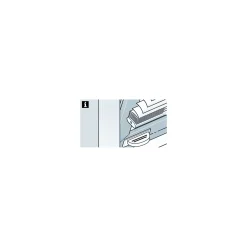 Magnet-Halter weiß f. Jal. ^ Gardinia Sale