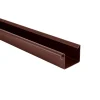 Dachrinne NW 70 braun 100 cm ^ Marley Clearance