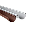 Dachrinne RG 100 Kunststoff halbrund 2m braun ^ Marley Outlet