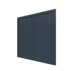 Massivzaun geschlossen anthrazit 179x179 cm ^ Outlet