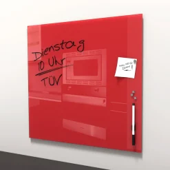 Memo-Art rot 50 x 50 cm Memoboard ^ Pro-Art Outlet