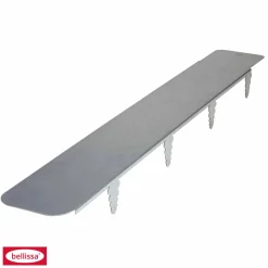Mähroboter Rasenkante Metall verzinkt 80 x 12 x 6,5 cm 2er Set ^ New