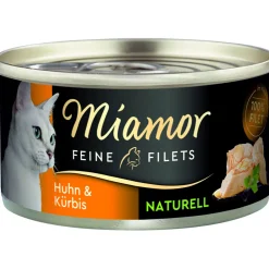 Dose Feine Filet Naturelle HuhnKürbis 80g ^ Miamor Sale