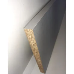 Moebelbauplatte Edelstahlgrau 2630x200x19 mm ^ Outlet