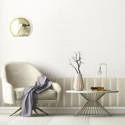 Polsterpaneele beige 60 x 15 cm ^ Mollis New