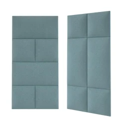 Polsterpaneele blau 30 x 30 cm ^ Mollis Outlet