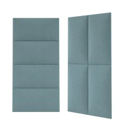 Polsterpaneele blau 60 x 30 cm ^ Mollis Discount