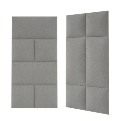 Polsterpaneele grau 30 x 30 cm ^ Mollis New