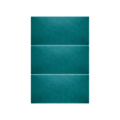 Polsterpaneele türkis 60 x 30 cm ^ Mollis Outlet
