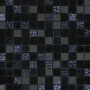 Mosaikfliese X-Glue Glas Schwarz-Blau 30 x 30 cm selbstklebend ^ Discount