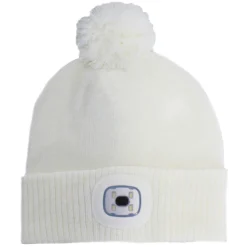 Mütze mit Bommel und LED Lampe ^ Steuber Clearance