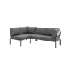 Lounge-Set Widoo, 3-teilig,Aluminium eisengrau ^ MWH Sale