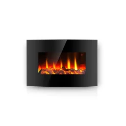 Elektrischer Wandkamin mit Fernbedienung inkl Batterien ^ MyFireTool Hot