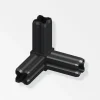 Eckverbinder 23,5 cm schwarz ^ MyTool