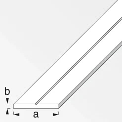 Flachstange 15,5 mm 1m blank ^ MyTool Best