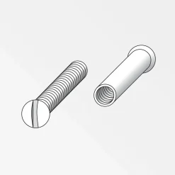 Hülsenmutter-Set Multitube M4 x 12-15 mm 16-teilig ^ MyTool