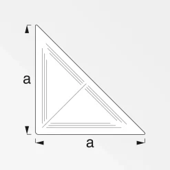Knotenblech 110 x 110 mm blank 2 Stück ^ MyTool Discount