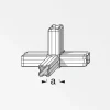 Knotenverbinder 23,5 cm schwarz ^ MyTool Discount