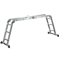 Mehrzweckleiter mit Arbeitsplattform 4 x 3 Stufen ^ MyTool Outlet