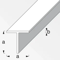 Quadrat T-Profil 19,5 mm 2,5m blank ^ MyTool Clearance