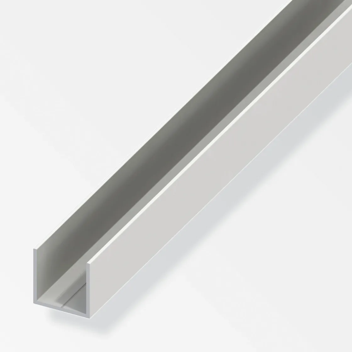 Quadrat-U 7,5 mm 2,5m weiß ^ MyTool Best