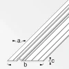 Rohrschelle für M8 1m lang blank ^ MyTool Online