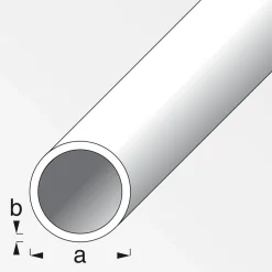 Rundrohr 20 cm 1m silber ^ MyTool