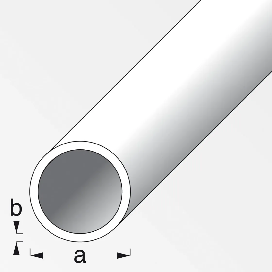 Rundrohr 6 x 0,5 mm 1m messing ^ MyTool Best