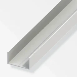 U-Profil 15,5 x 27,5 mm 1m weiß ^ MyTool
