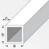 Vierkantrohr 16 x 16 x 1 mm kaltgewalzt ^ MyTool Outlet