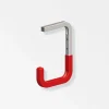 Wand- und Deckenhaken 150 mm gummiert rot ^ MyTool Clearance