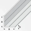 Winkel 29,5 mm 1m gleichschenklig weiß ^ MyTool