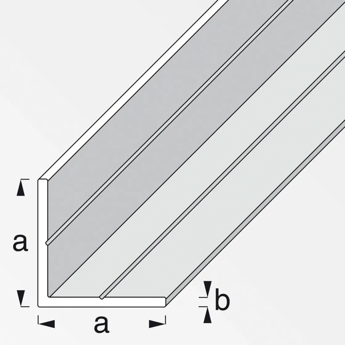 Winkel 11,5 mm 1m gleichschenkllig blank ^ MyTool
