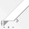Winkel 50 x 30 cm 1m silber ^ MyTool New