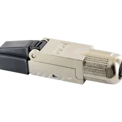 Netzwerkstecker CAT7/6A metall 1St ^ Schwaiger Hot