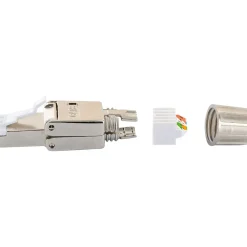Netzwerkstecker Cat8.1 STP metall 1St ^ Schwaiger Discount