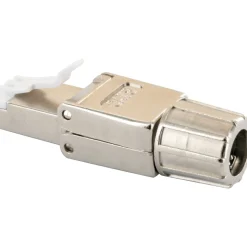 Netzwerkstecker Cat8.1 STP metall 1St ^ Schwaiger Discount