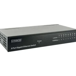 Netzwerk Switch 8-fach ^ Schwaiger Discount