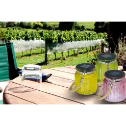 Solar-Glas mit Kordel rosa ^ näve Hot