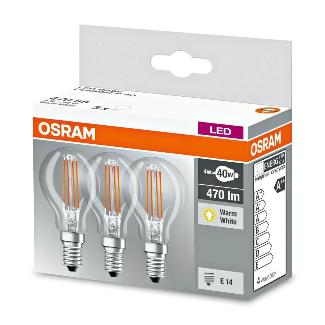 LED Base Classic P 3 Stück ^ Osram Sale