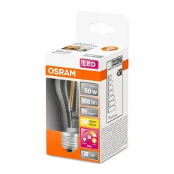 LED-Leuchtmittel E27 warmweiß 60W dimmbar ^ Osram Clearance