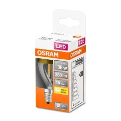 LED-Leuchtmittel gold warmweiß E14 38W ^ Osram New