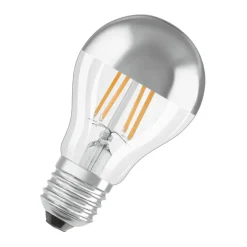 LED-Leuchtmittel silber warmweiß E27 35W ^ Osram